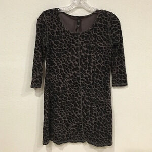 Jessica Simpson Animal Print Tunic Size XS EUC